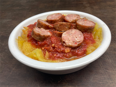 spaghetti-squash-with-italian-sausage